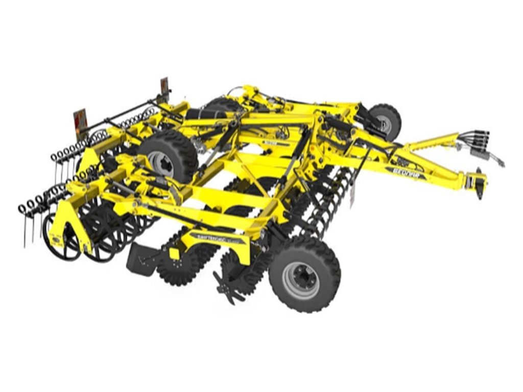 SWIFTERDISC XO 4000 F (CCT) Incorporados Rastrojos. de tiro  4 metros,  plegable c/ rodillo Cross Cutter ,  ajuste hidraulico profundidad  c/ rodillo trasero